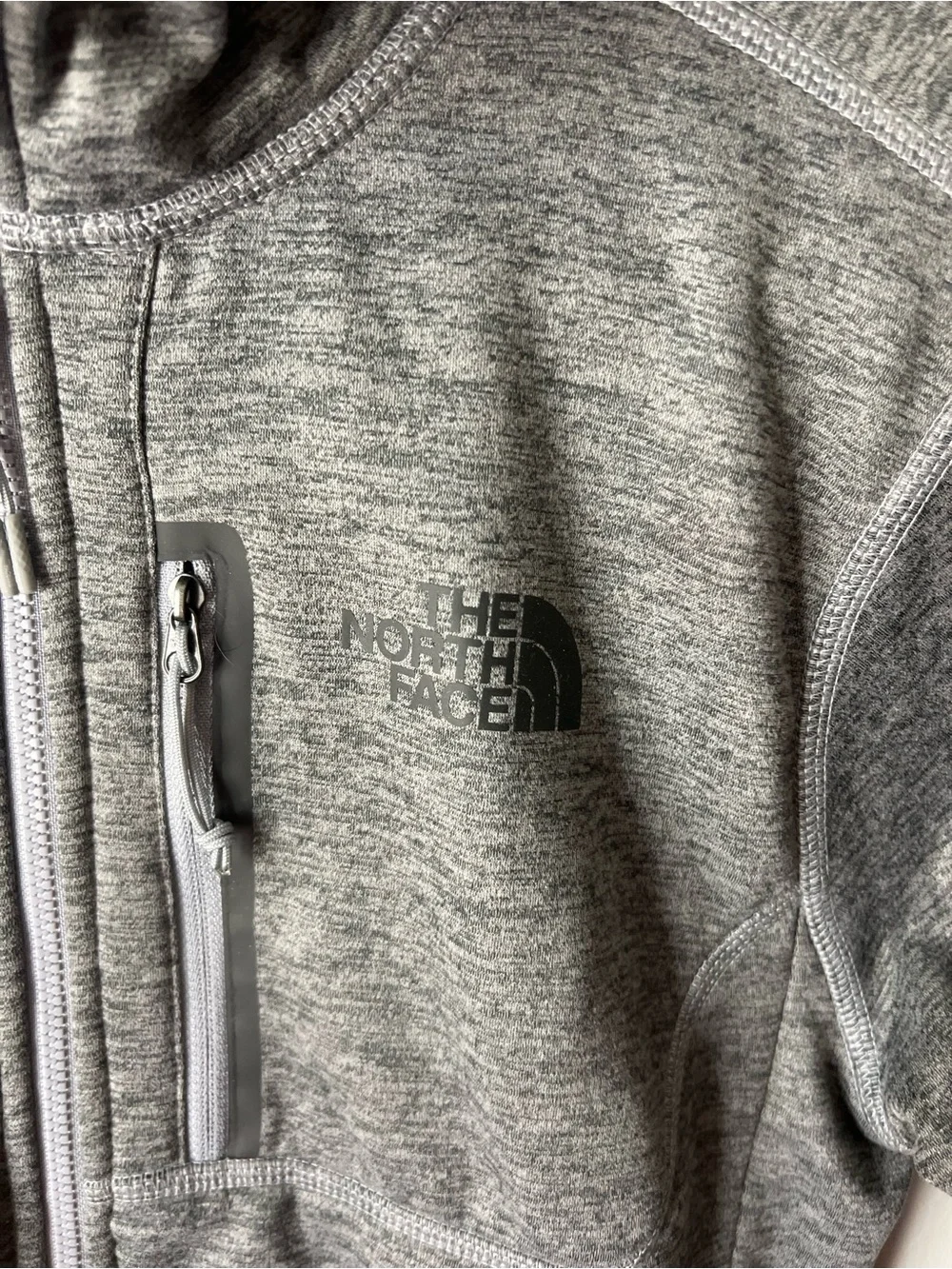 The North Face Gray canyonlands full zip up Jacket